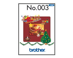 Brother Winter Collection Embroidery BLECUSB3